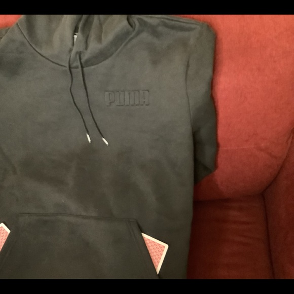 PUMA Men’s Hooded Black Sweatshirt M, L - Picture 11 of 12
